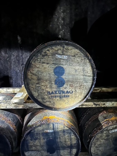 『銀河鉄道999』戸河内ラベル、カスクNo.5744の樽