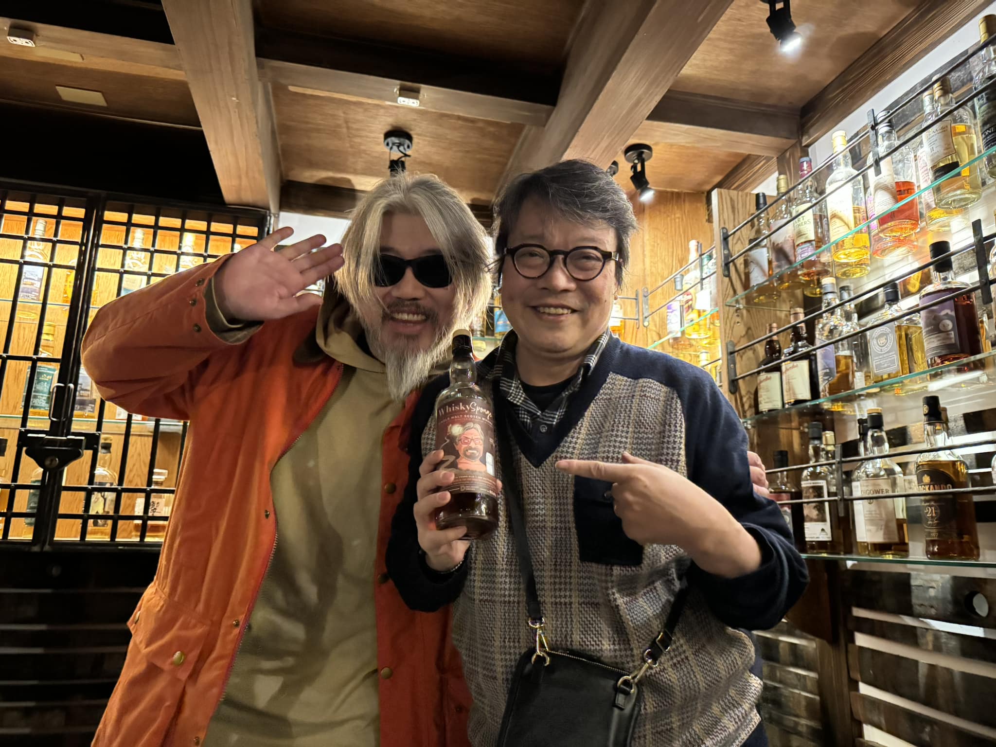 蓮村氏と山岡の「ハイランダーイン秩父」での2ショット。