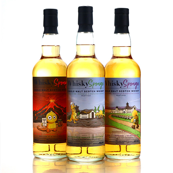 Whisky Sponge/Ardnamurchan 3本セット