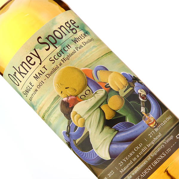 Whisky Sponge/HIGHLAND PARK 1998 ORKNEY SPONGE EDITION NO.OO1