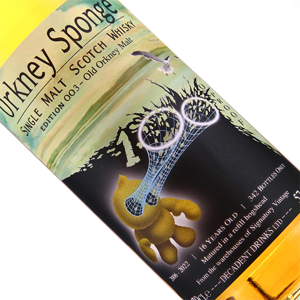 Whisky Sponge/OLD ORKNEY MALT 2006 ORKNEY SPONGE EDITION OO3