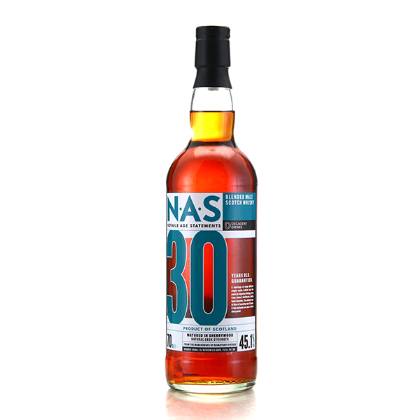 Whisky Sponge /NAS NO.1 BLENDED MALT 30 YEAR OLD