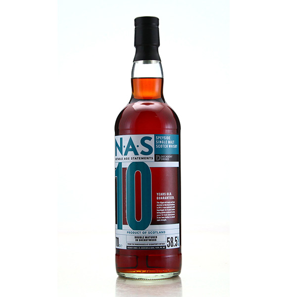 Whisky Sponge/NAS 4-MORTLACH 10 YEAR OLD