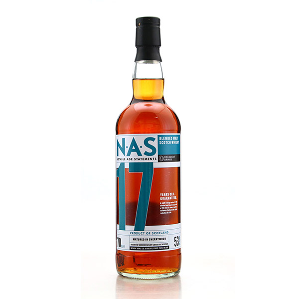 Whisky Sponge/NAS-17 YEARS OLD BLENDED MALT