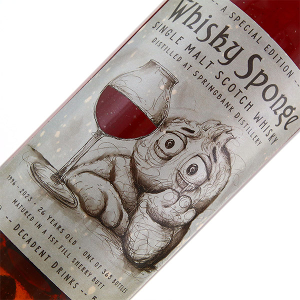 Whisky Sponge/SPRINGBANK 1996 SPECIAL EDITION