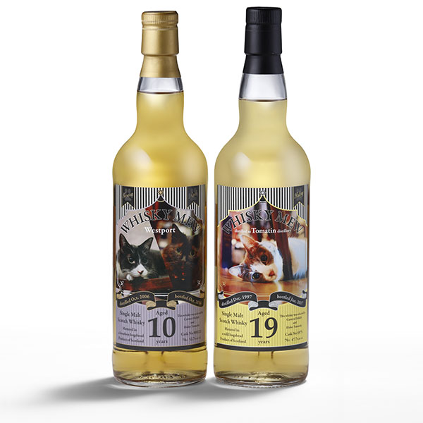 山岡秀雄氏愛猫ラベル・ウイスキー