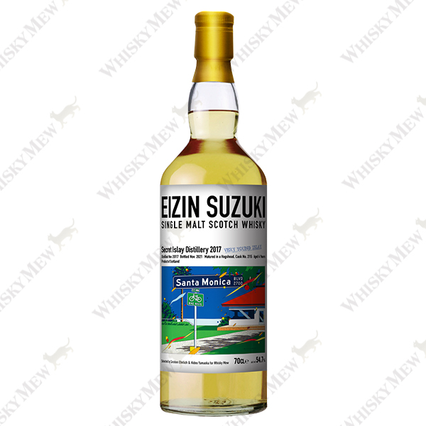 鈴木英人「SANTA MONICA」ラベル／シークレットアイラ2017