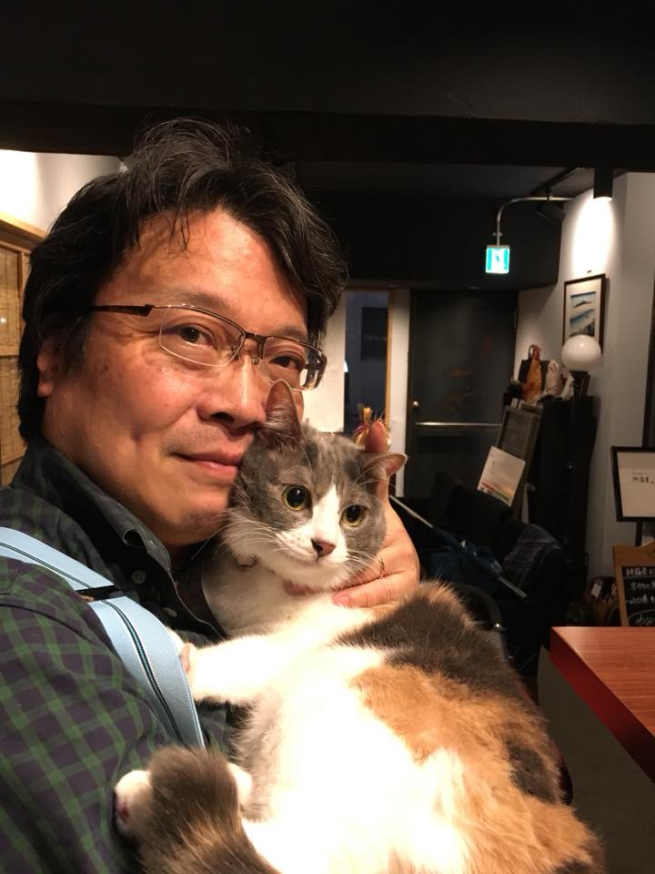 山岡秀雄と愛猫