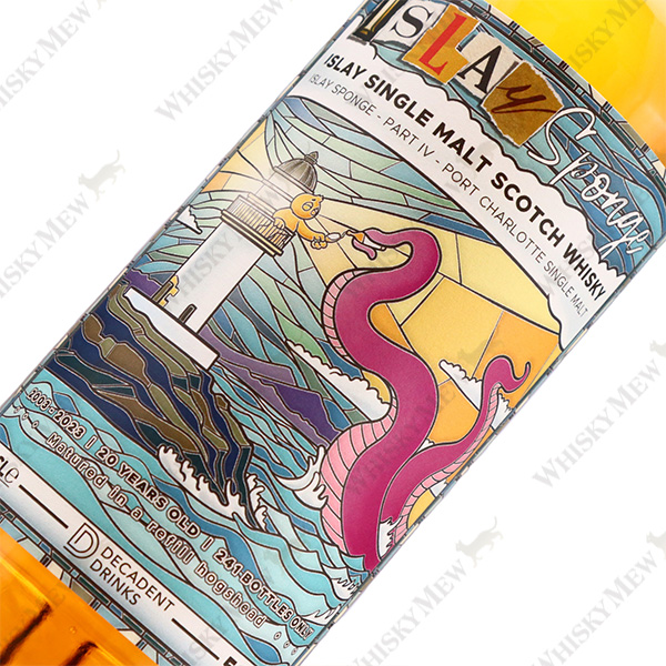 Whisky Sponge / PORT CHARLOTTE 20 YEARS OLD