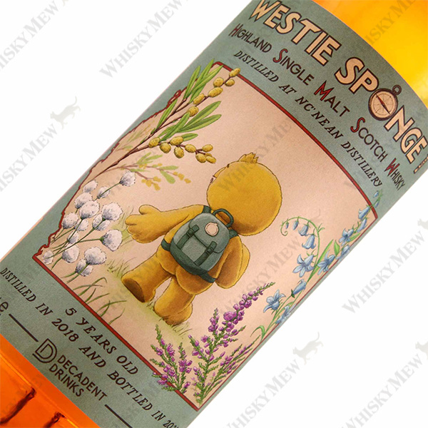 Whisky Sponge/NC'NEAN 5 YEARS OLD WESTIE SPONGE EDITION NO.1