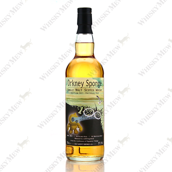 Whisky Sponge / OLD ORKNEY MALT 2006 ORKNEY SPONGE EDITION OO3
