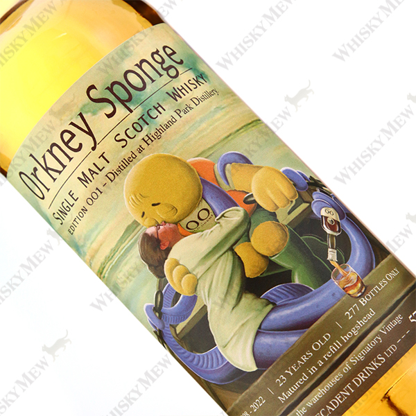 Whisky Sponge / HIGHLAND PARK 1998 ORKNEY SPONGE EDITION NO.OO1