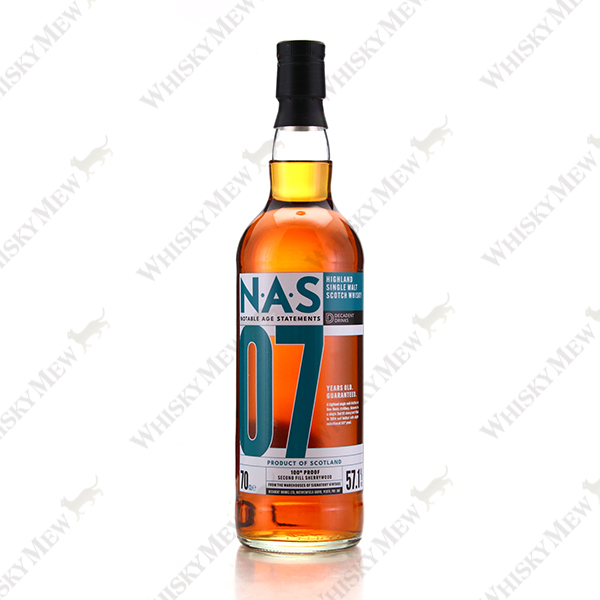 Whisky Sponge / NAS NO.2, 7 YEAR OLD BEN NEVIS SINGLE MALT 2014