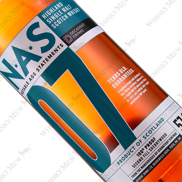 Whisky Sponge / NAS NO.2, 7 YEAR OLD BEN NEVIS SINGLE MALT 2014