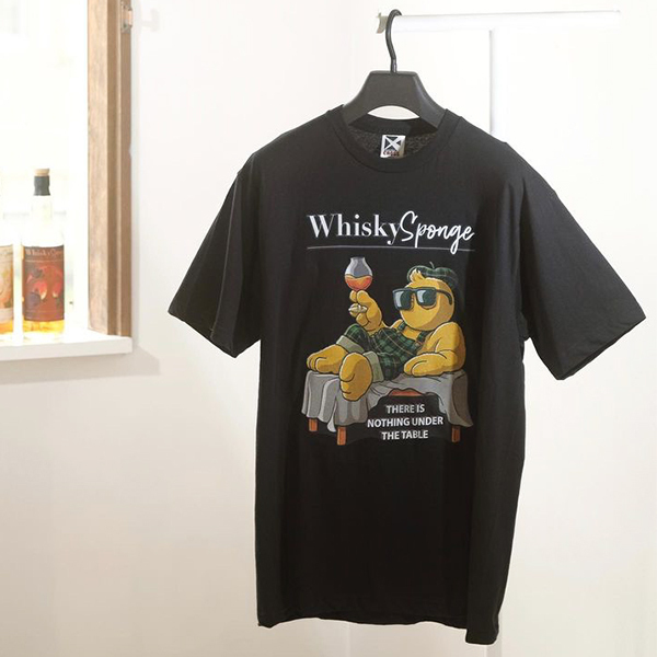 Whisky Sponge／くつろぎ Tシャツ