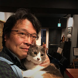 山岡秀雄と愛猫
